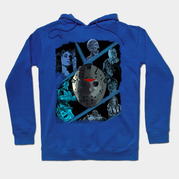 Friday the 13th Hoodie by Jldigitalcreations